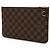Pochette Neverfull MM Damier Louis Vuitton Marrone - vista 2