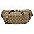 Borsa a tracolla in tela GG Gucci Marrone Beige