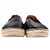 Espadrillas con logo Givenchy Capri in pelle nera - vista 2