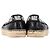 Espadrillas con logo Givenchy Capri in pelle nera - vista 5