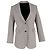Theory Karo-Blazer aus mehrfarbigem Baumwollstoff