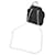 Borsa a Spalla in Nylon e Pelle Prada Nero - vista 2