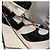 Stivaletti con zeppa Chanel nero bianco pelle 38 - vista 2