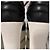 Stivaletti con zeppa Chanel nero bianco pelle 38 - vista 3