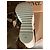 Stivaletti con zeppa Chanel nero bianco pelle 38 - vista 8