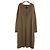 Autre Marque Vestido oversized de algodón Suvin ATON Castaño