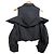Autre Marque Blusa a maniche lunghe off shoulder Riko RIKO Nero - vista 2
