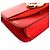 Chloé Borsa a spalla in pelle scamosciata con logo C di Chloe Rosso - vista 7