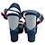 Roger Vivier Prismissic Denim Plattformsandalen Blau - Ansicht 3