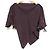 ISSEY MIYAKE BIAS PARTITION Tagliato e cucito Porpora