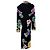 Autre Marque Seidenkleid mit Blumenmuster LEONARD PARIS Schwarz - Ansicht 2