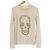 Autre Marque Zadig & Voltaire Kaschmir Strickwaren mit Totenkopf Pink Beige