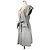Autre Marque Mina Perhonen Forest Parade Spitzen 2-in-1 Mantelkleid Grau - Ansicht 2