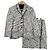Autre Marque Conjunto de tweed Nina Ricci Negro Blanco