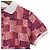 Autre Marque Polo a maniche corte in jacquard tricotato con logo a gradiente Pearly Gates Rosa - vista 3