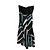 Emporio Armani Seidenmischung Kleid Schwarz