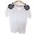 Autre Marque Camiseta de algodón con estampado floral Dries Van Noten Blanco