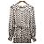 Autre Marque Vestido Largo con Estampado de Lunares Estella.K Negro Beige - vista 3