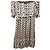 Autre Marque Vestido Largo con Estampado de Lunares Estella.K Negro Beige - vista 6