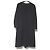Autre Marque Abrigo sin cuello ESSEN.LAUTREAMONT Negro
