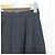Autre Marque Gonna Maxi Drappeggiata a Pannelli LE CIEL BLEU Marrone Nero - vista 3