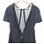 Stella Mc Cartney Stella McCartney Stretch-Denim-Kleid Blau - Ansicht 6