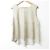 Autre Marque Top de satén de cupro GRACE CONTINENTAL Beige