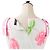 LEONARD Kankan Stretch Kleid mit Blumenmuster Pink Weiß - Ansicht 5