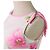 LEONARD Kankan Stretch Kleid mit Blumenmuster Pink Weiß - Ansicht 6