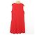 RED VALENTINO Kleid mit gewelltem Saum Rot - Ansicht 2
