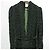 Autre Marque Blusa de jacquard de acetato y rayón TOGA PULLA Verde - vista 3