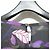 Autre Marque Blusa con Estampado de Hojas TRANS WORK Negro - vista 4
