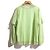 Autre Marque Camicia in rete con ricamo floreale VIVIENNE TAM Verde - vista 3