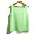 Autre Marque Camicia in rete con ricamo floreale VIVIENNE TAM Verde - vista 4