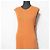Autre Marque IHNN Baumwollstrick Maxikleid Orange - Ansicht 5