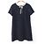 Autre Marque Abito midi con ricamo Sally Scott Blu Blu navy