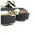 sandali con zeppa kate spade new york Nero - vista 2