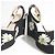 sandali con zeppa kate spade new york Nero - vista 5