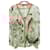 Autre Marque LEONARD Kankan Flower Print Sheer Cardigan Beige  ref.2609689