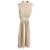Autre Marque Vestido Largo de Jacquard con Lunares DRESSTERIOR Beige