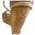 Sandali con zeppa in pelle Jimmy Choo Rosa Beige - vista 14