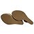 Sandali con zeppa in pelle Jimmy Choo Rosa Beige - vista 7