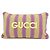 Coussin en polyester, polyamide et jute Gucci ZAREY Jaune