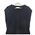 Autre Marque ebure Seidenmischung Strickkleid Blau Marineblau - Ansicht 3