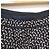 Autre Marque Bluse Rock 2-in-1 Leilian Schwarz Weiß Marineblau - Ansicht 7