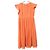 Autre Marque FOXEY Kleid Gartenstickerei Orange