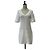 Timeless Chanel Coco Mark Strickkleid Weiß