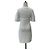 Timeless Chanel Coco Mark Strickkleid Weiß - Ansicht 5