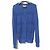 Boutique Moschino Häkelstrickjacke Blau Marineblau