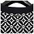 Top de punto jacquard con logo Michael Kors Negro Blanco - vista 3